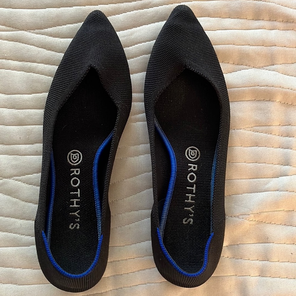 Rothy’s The Point Black Size 10
